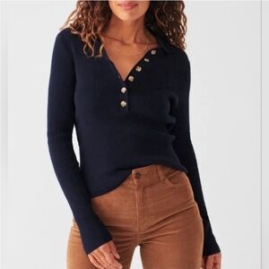 Faherty Mikki Polo Sweater